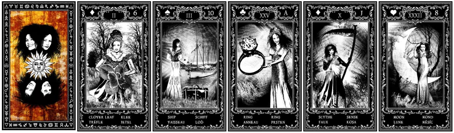Oracle Cards Deck Evina Cards Lenormand Cards Lenormand Four Faces Cards I. Oracle Cards Deck Evina Cards Lenormand Cards Lenormand Four Faces Cards I.